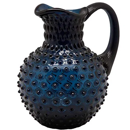 Chehoma Karaffe, Nachtblau, Diamantspitze, 2 l, 22 x 16 cm