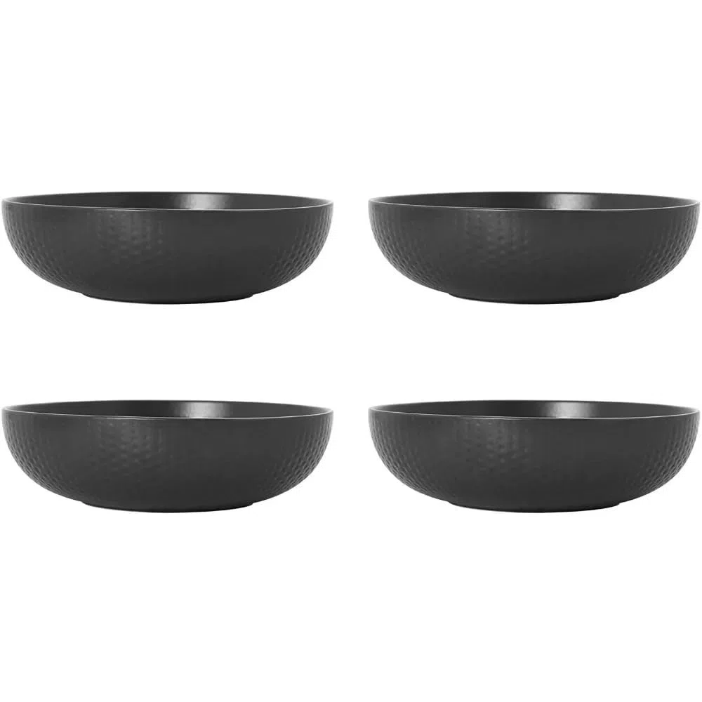 12-teiliges Geschirrset Steingut Teller Dessertteller Schüssel Becher Set Speiseteller Set