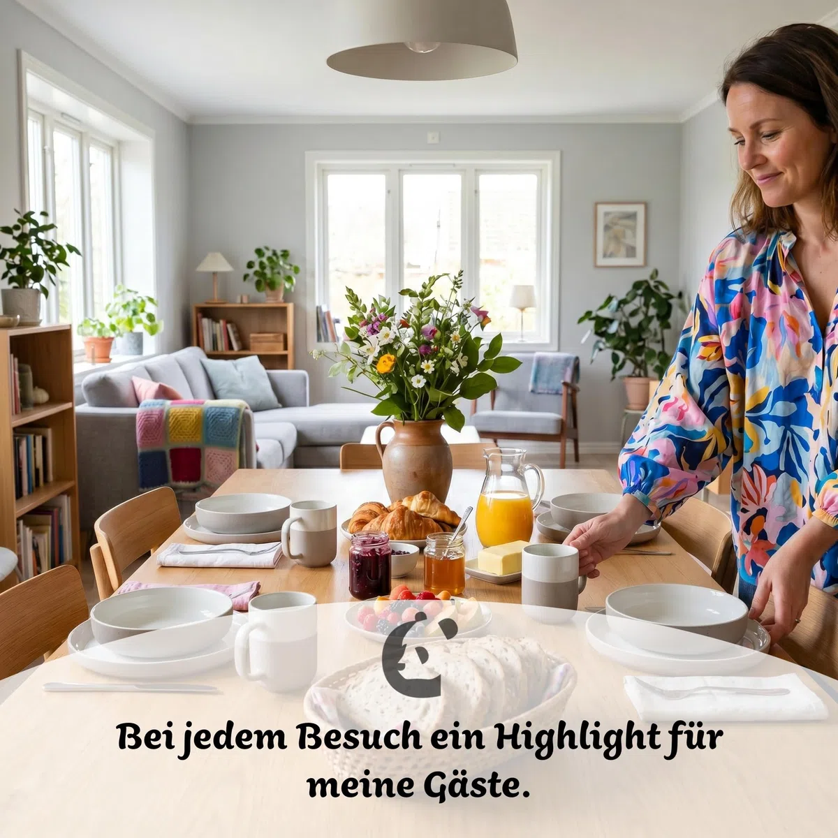 Geschirrset 20-teilig für 4 Personen, Keramik, Pure White