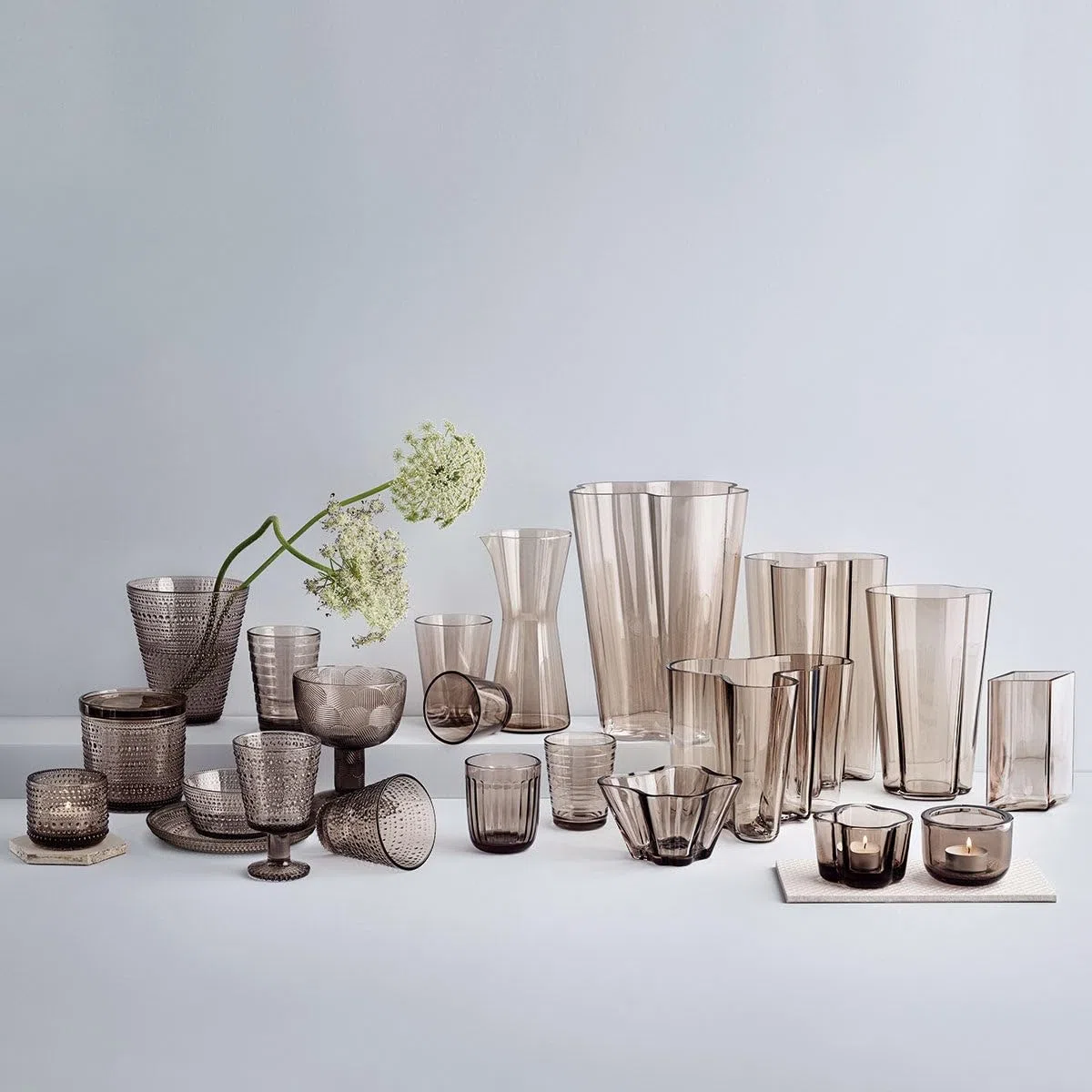 Iittala 1051125 Kartio Karaffe 95cl, Leinen, Glas